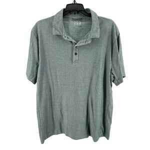 J.Crew Men's Coolmax Technology Performance Polo Short Sleeve Shirt Size Large